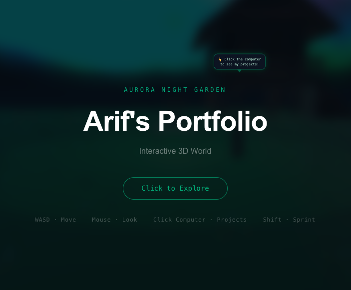 Interactive Room - 3D Web Experience