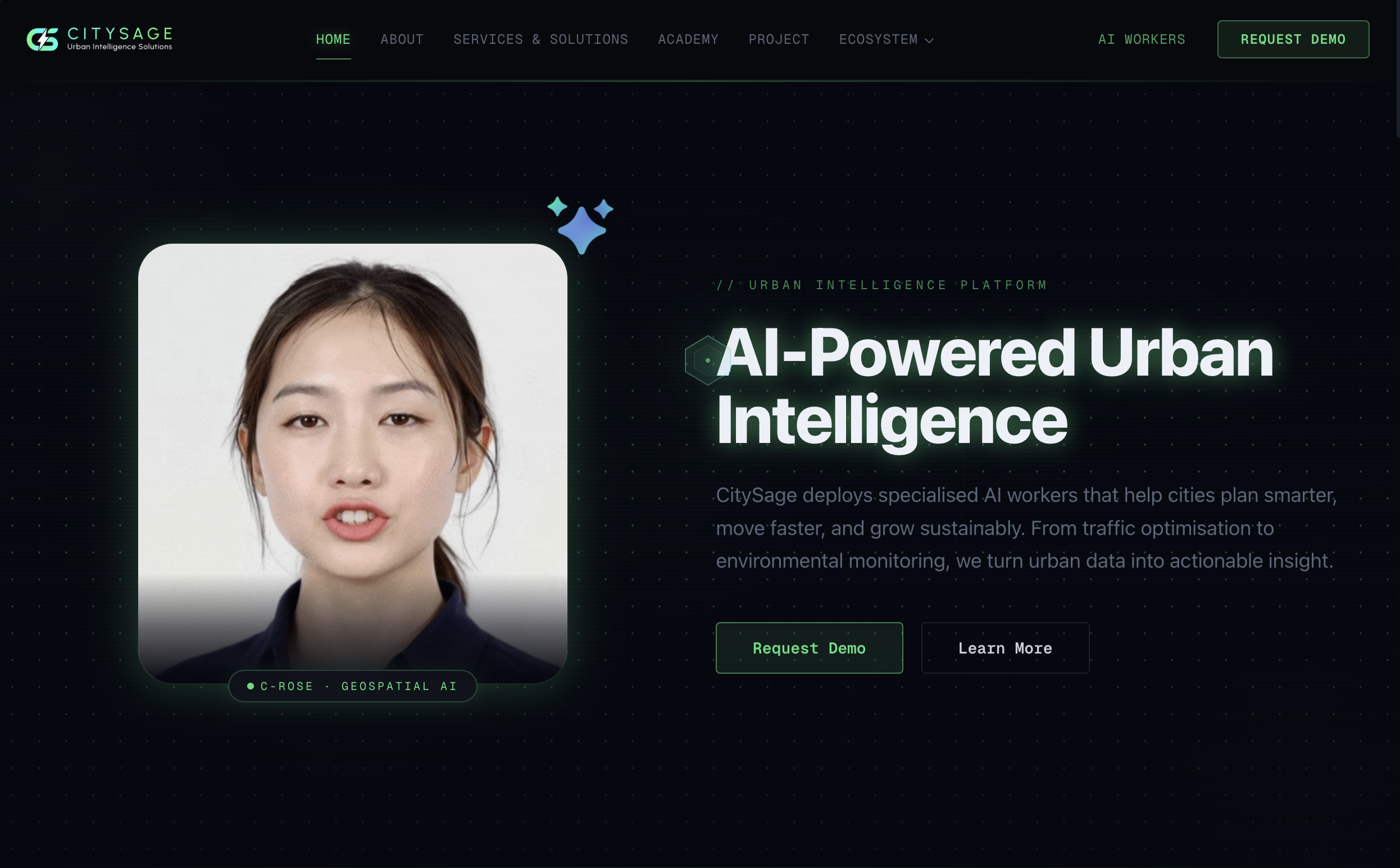 CitySage — Web Application