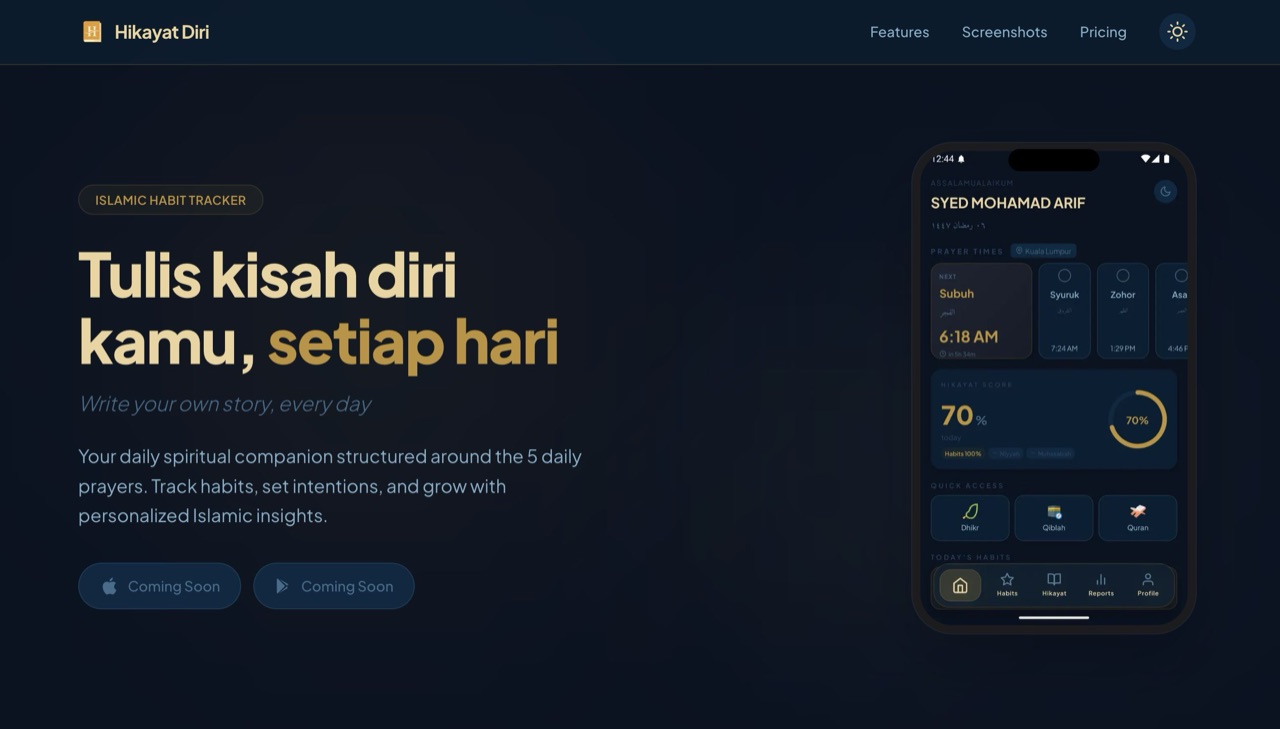 Hikayat Diri (Mobile)